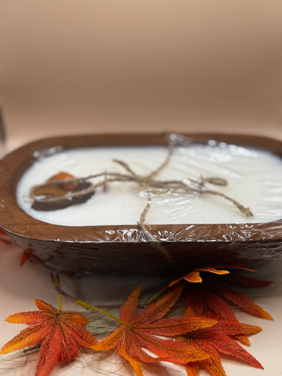 Pumpkin Maple dough bowl